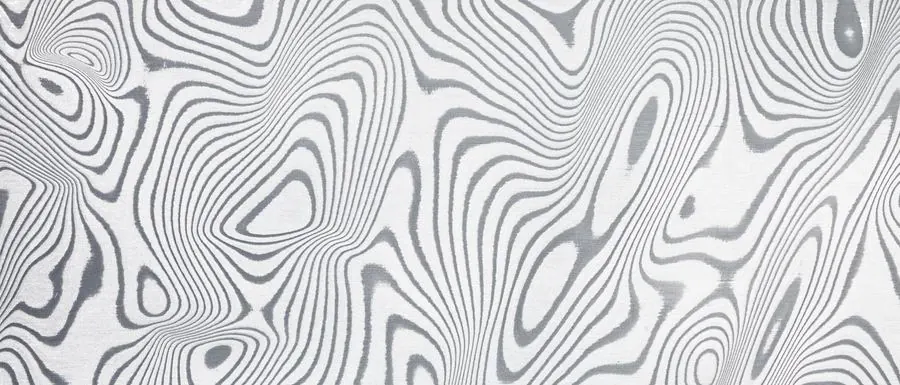 Etched DSC Inox in the Ferus pattern