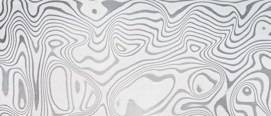 Etched DSC Inox in the Leopard pattern