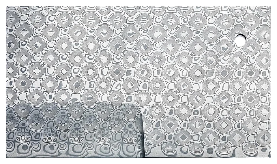 Pre-Cut Stainless Damascus Steel Billets