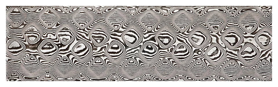 Pre-Cut Carbon Damascus Steel Billets